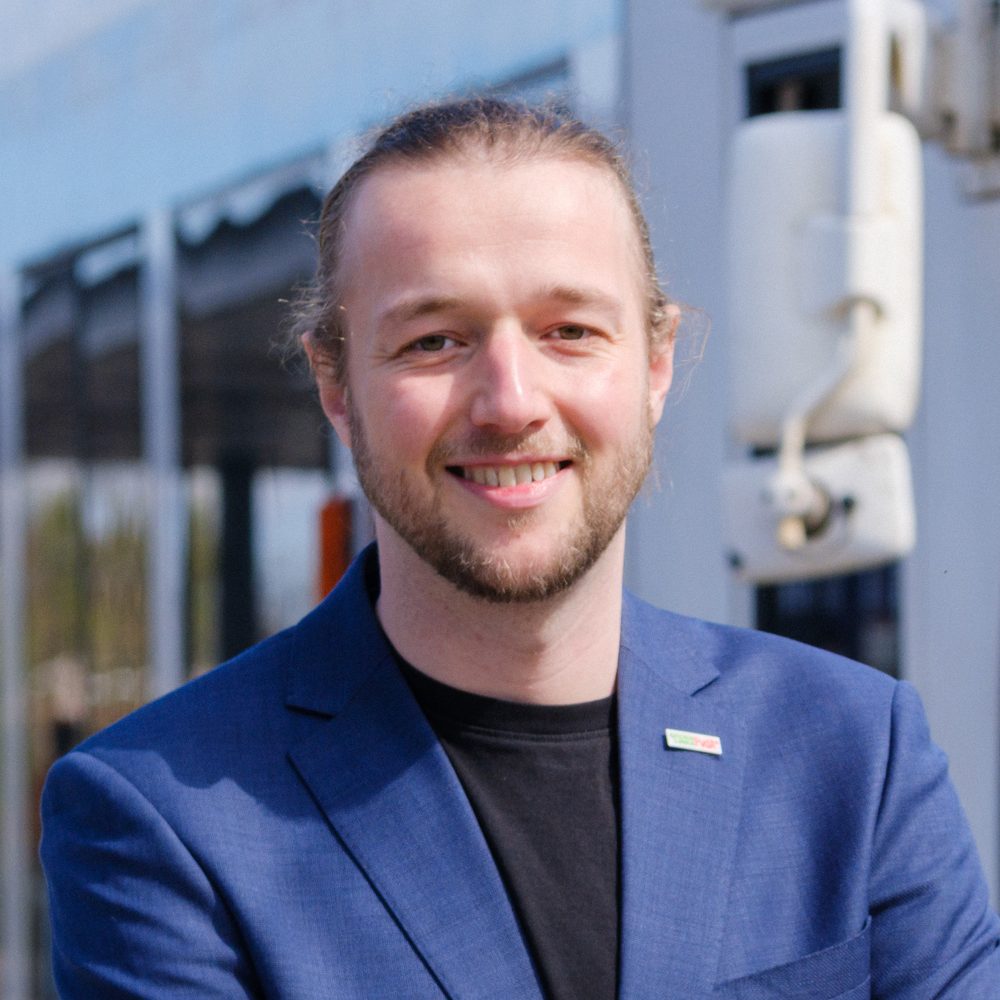 Portret van Niels Voogd